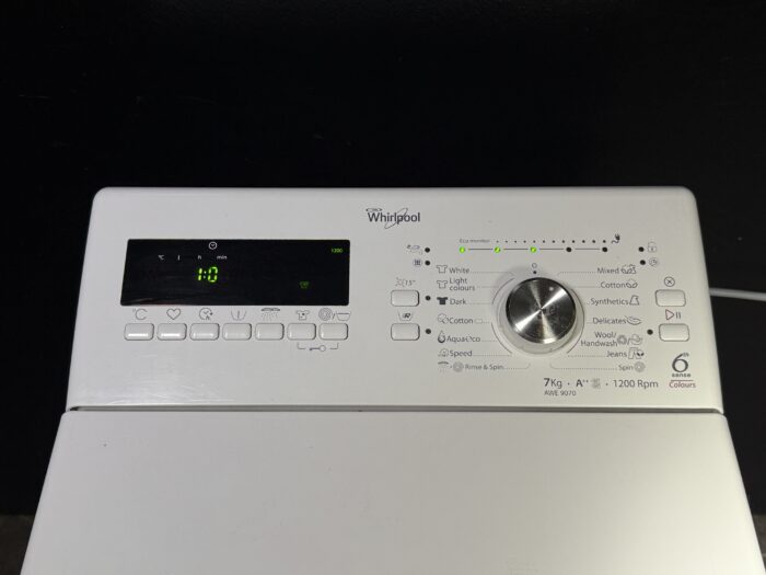 Päältä täytettävä Whirlpool 7kg Pesukone A++ - Image 2