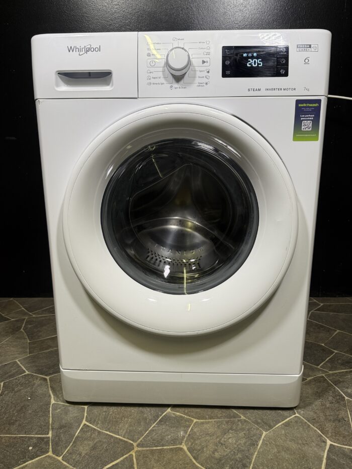 Kapea Whirlpool FreshCare+ 7kg pesukone
