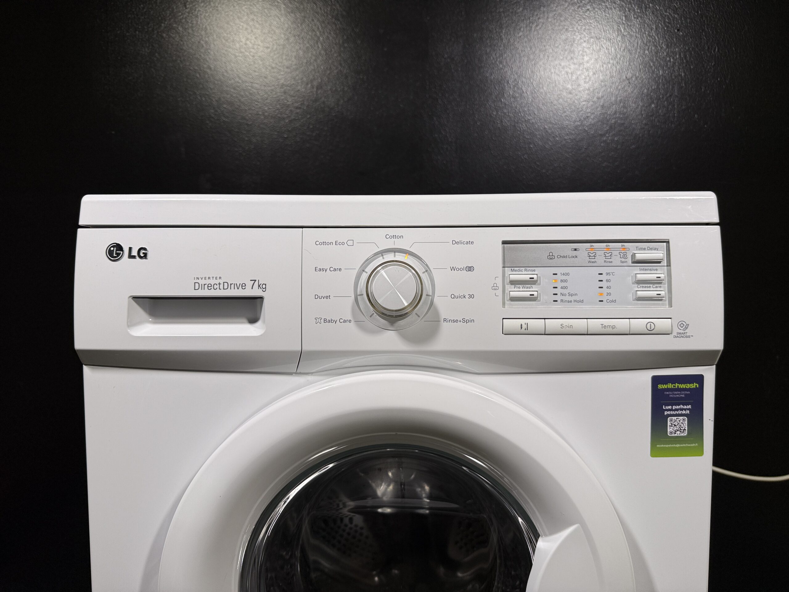 LG Direct Drive 7kg pesukone A+++ - Image 2